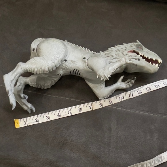 JURASSIC WORLD INDOMINUS REX Jurassic Park Hasbro 2014 Large Lights/Sound WORKS! - Picture 3 of 4